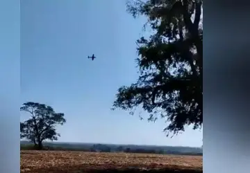 VÍDEO: FAB teria abatido aeronave suspeita na divisa entre SP e Mato Grosso do Sul